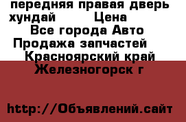 передняя правая дверь хундай ix35 › Цена ­ 2 000 - Все города Авто » Продажа запчастей   . Красноярский край,Железногорск г.